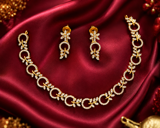 Ava Diamond Neckless Set