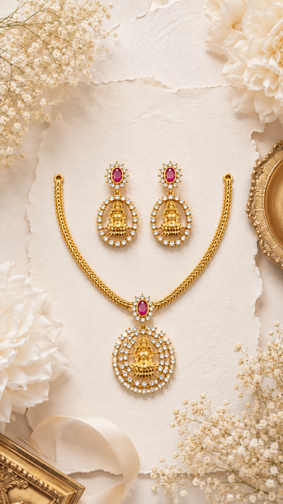 Narayani Pendant Set