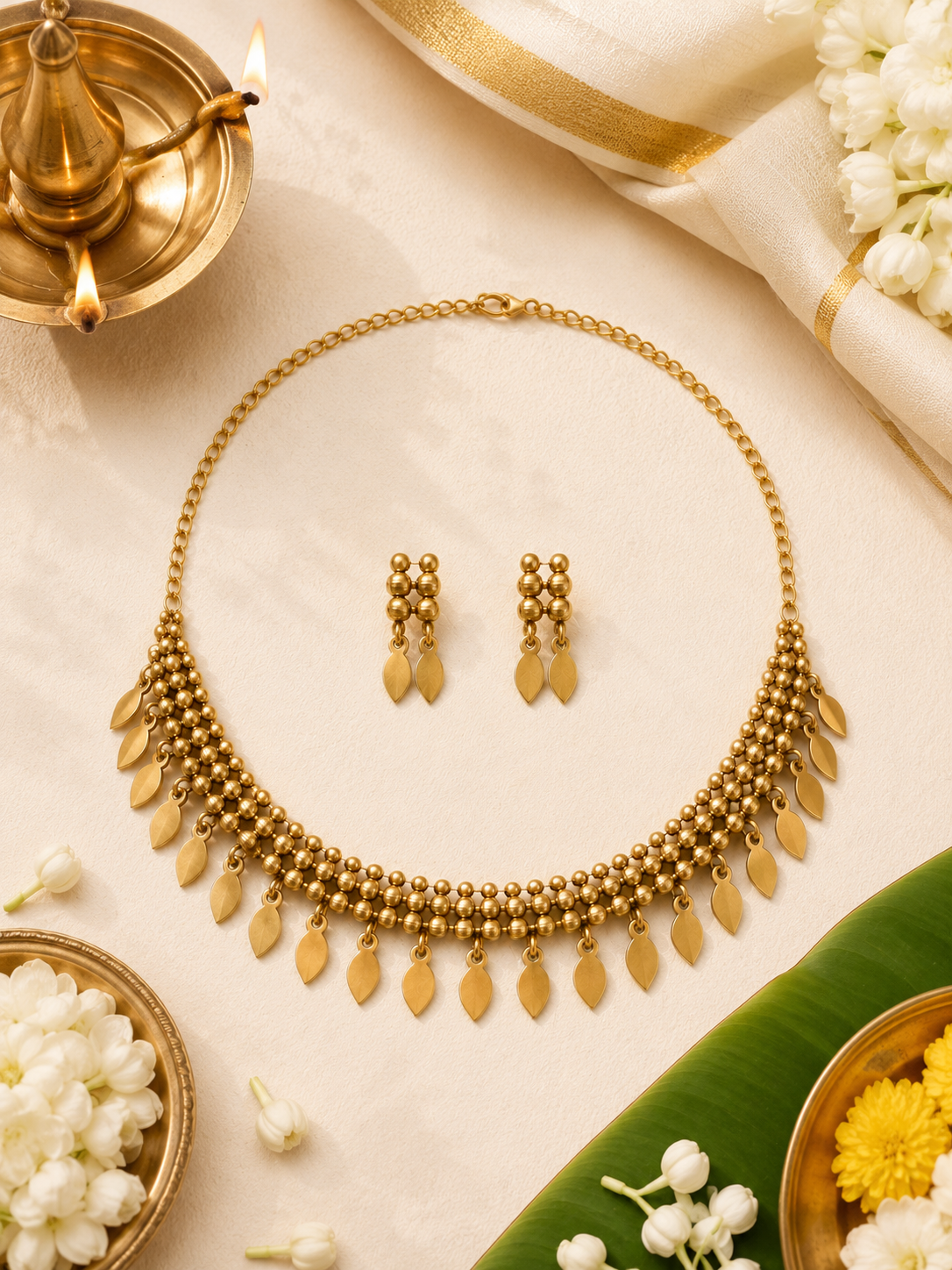 Lakhsmi Elakkathali Necklace