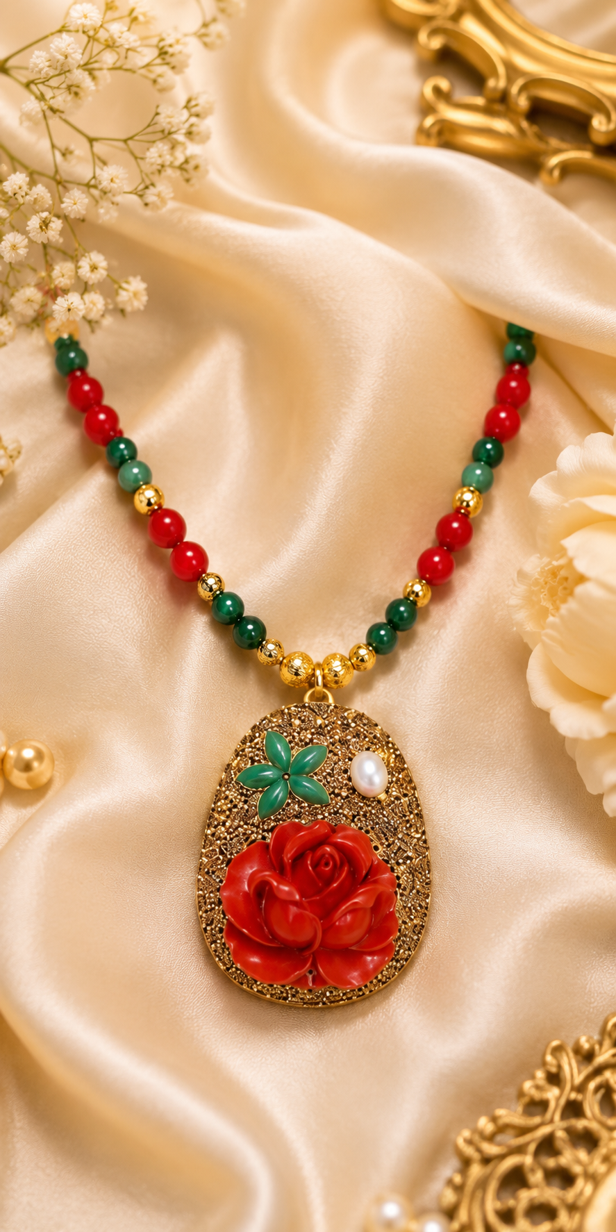 Elif Long Mala Set