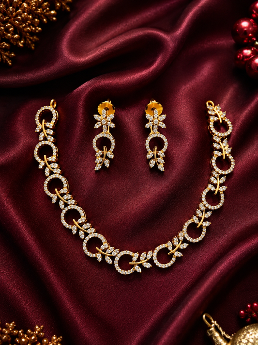 Ava Diamond Neckless Set