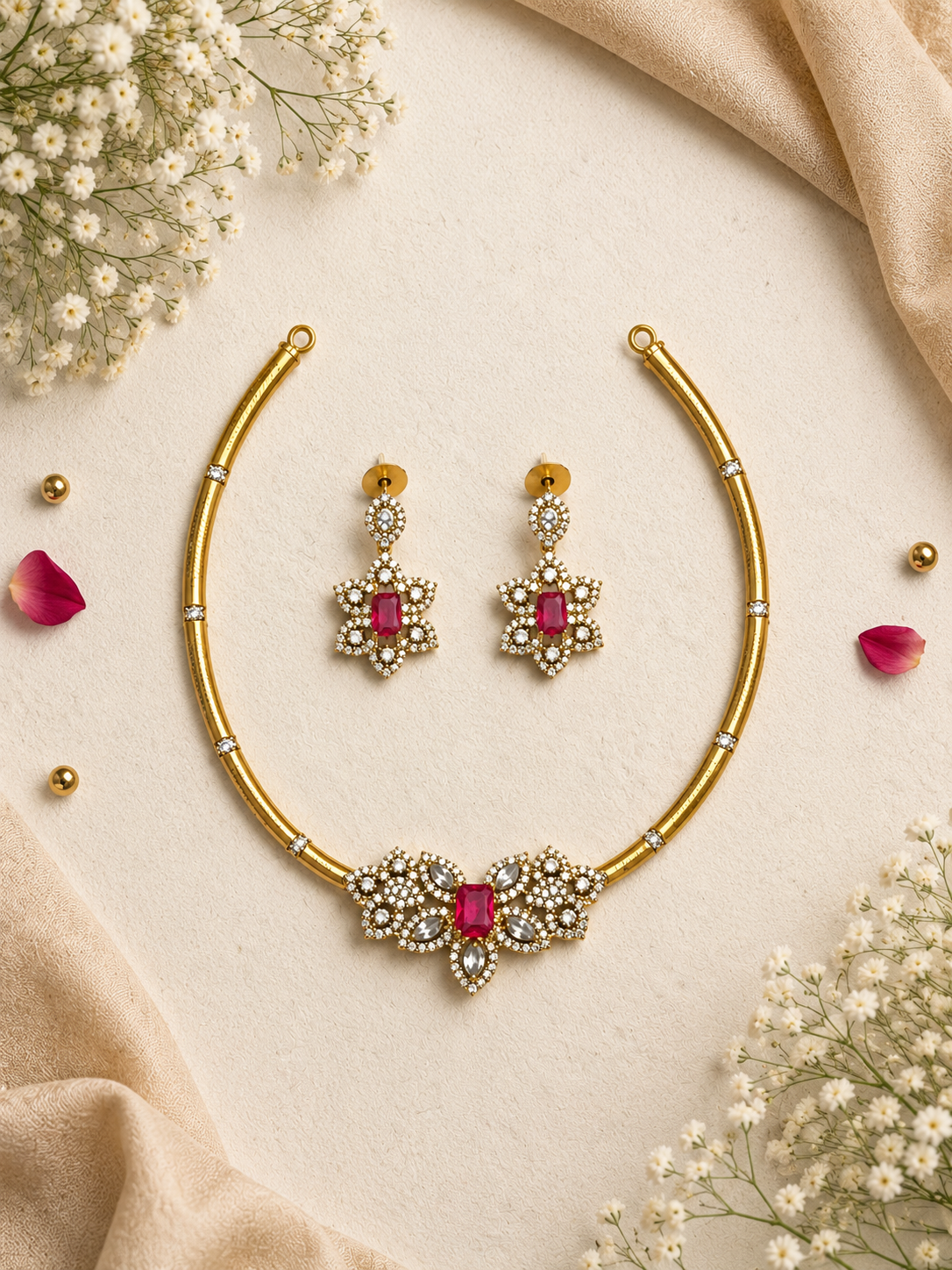 Aasha Ruby Hasli Set