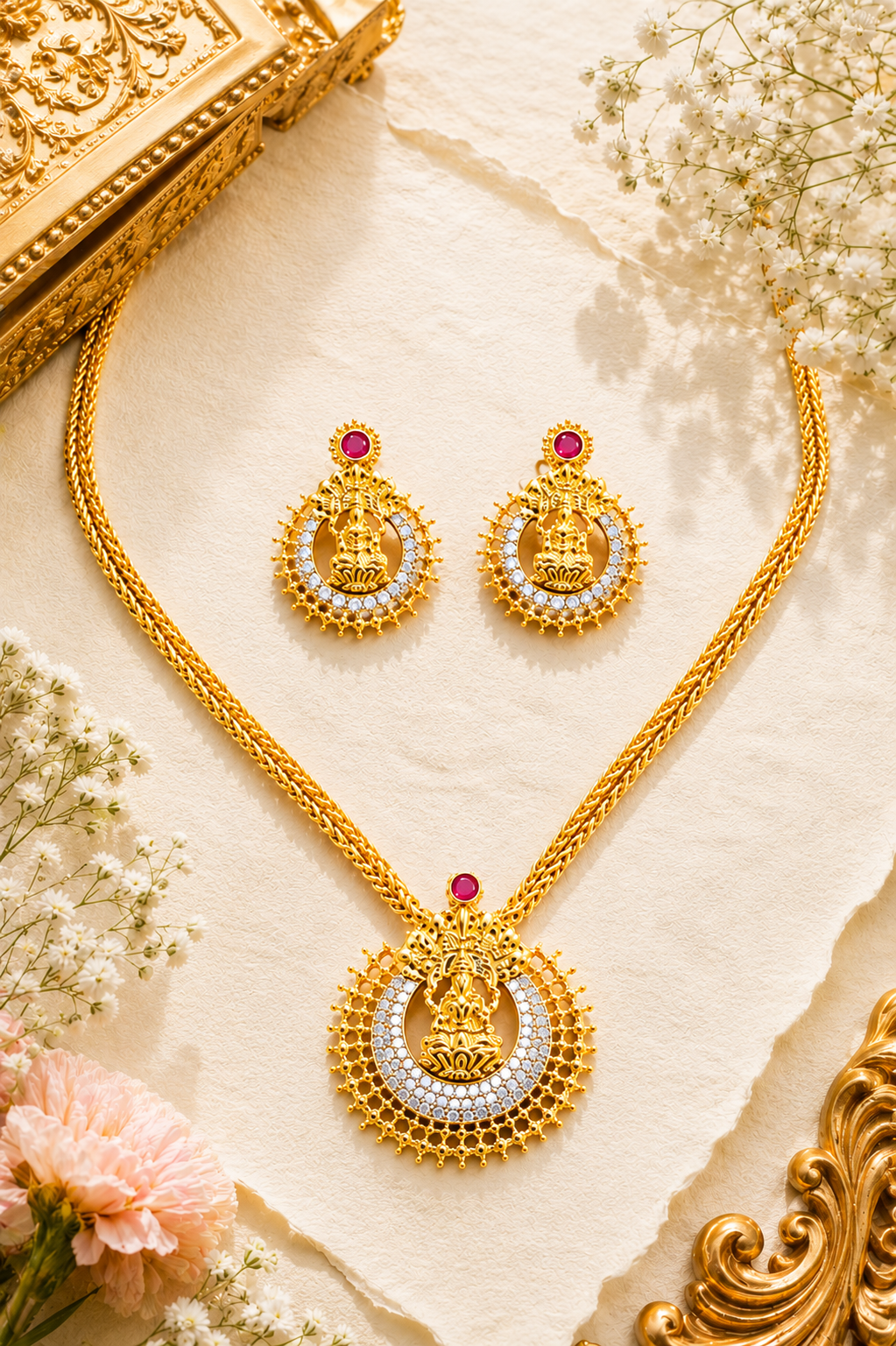 Sundari Pendant Set