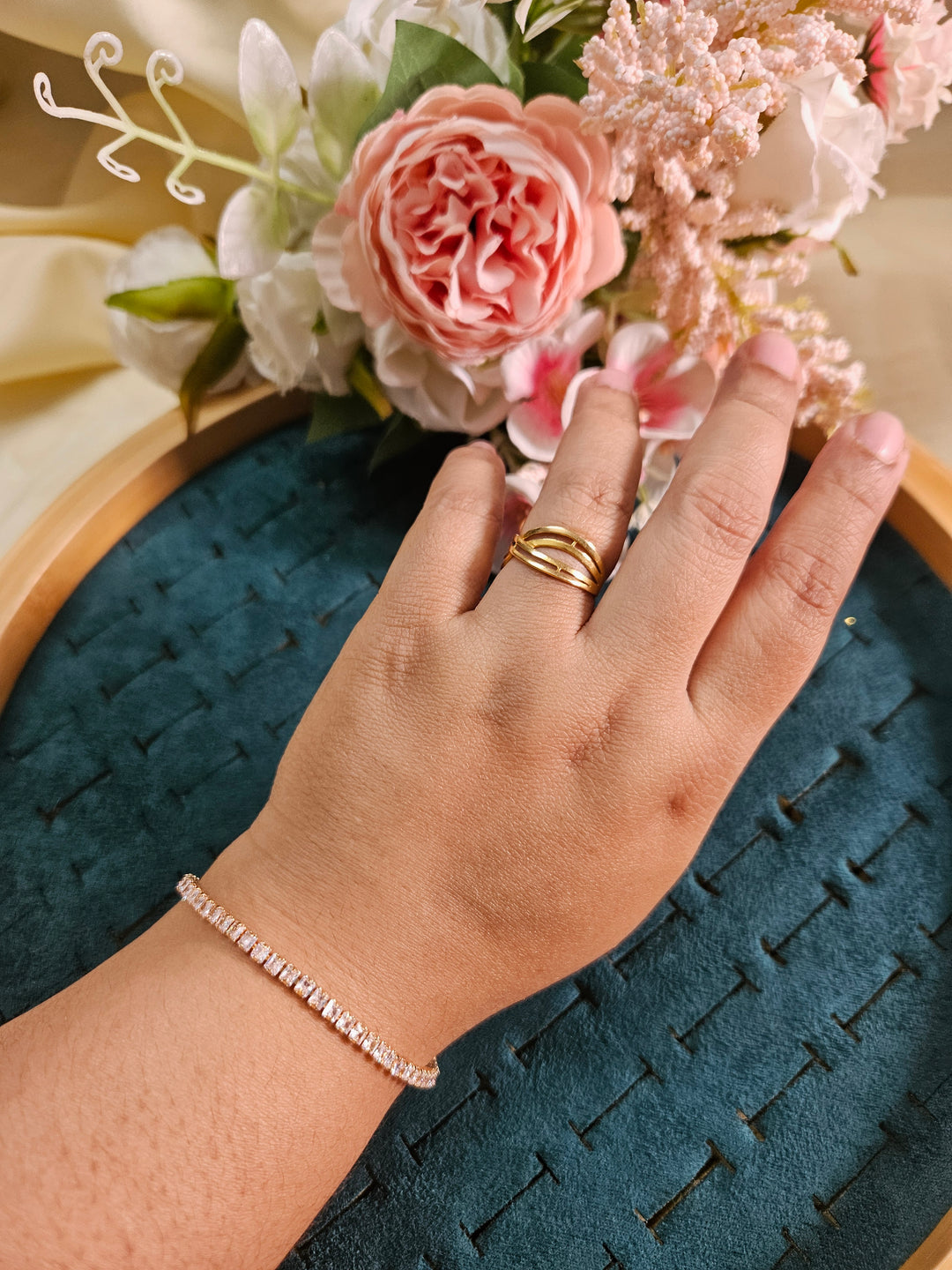 Erika Diamond Lookalike Tennis Bracelet