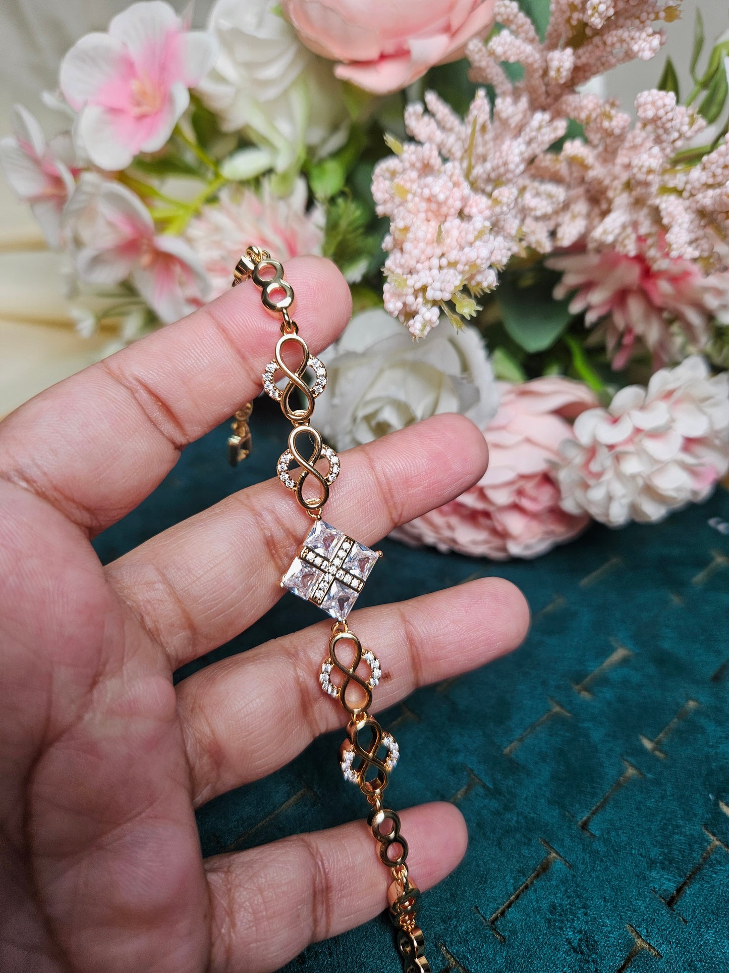 Selena Diamond Lookalike Tennis Bracelet