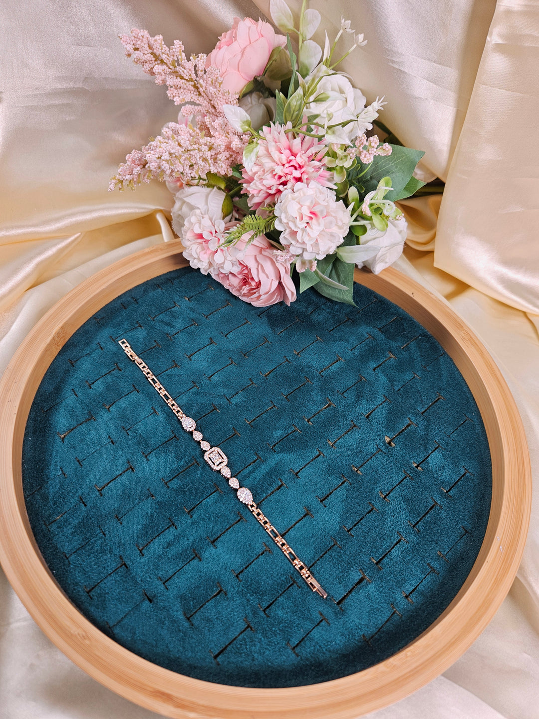 Katy Diamond Lookalike Tennis Bracelet