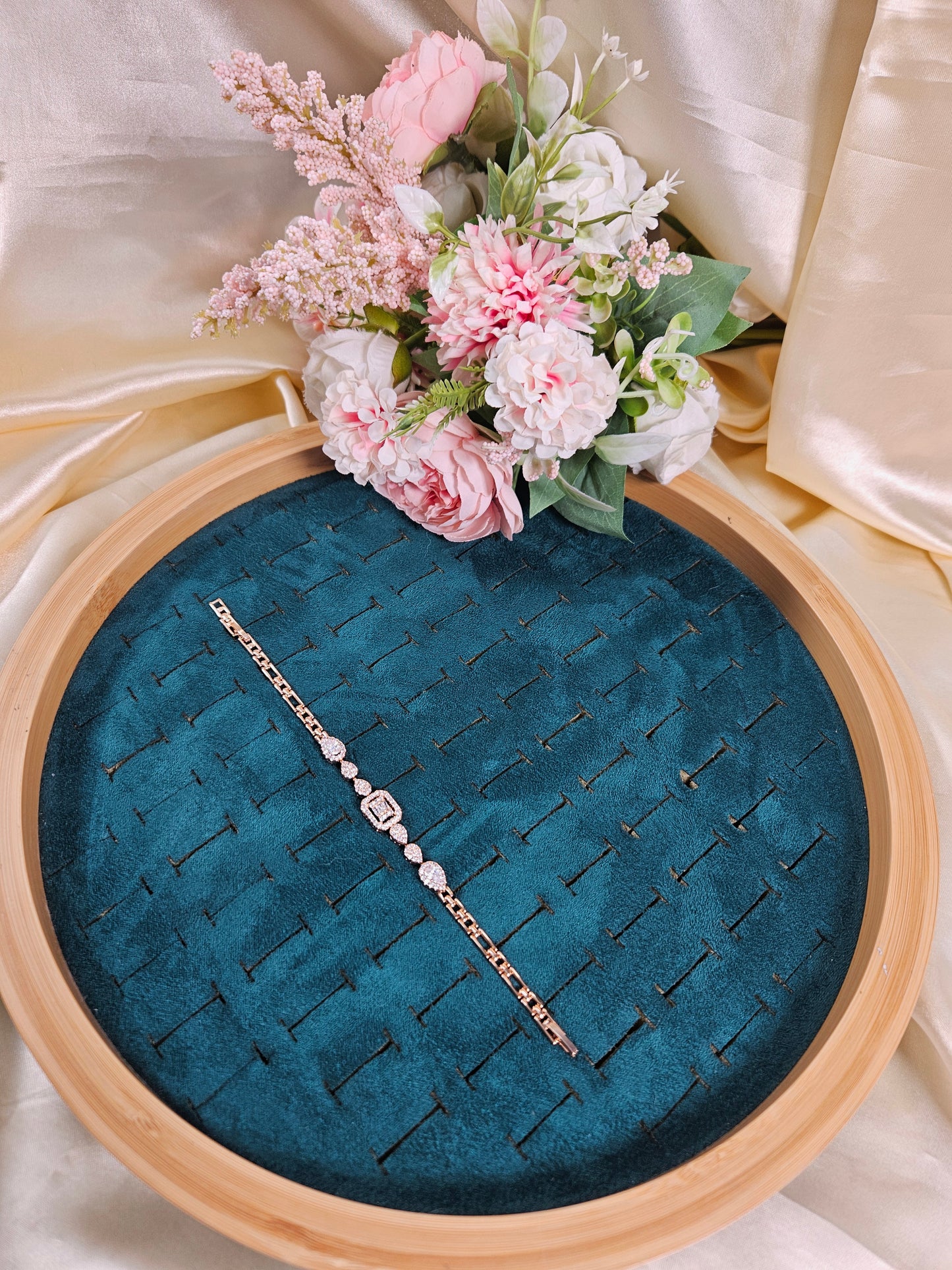 Katy Diamond Lookalike Tennis Bracelet