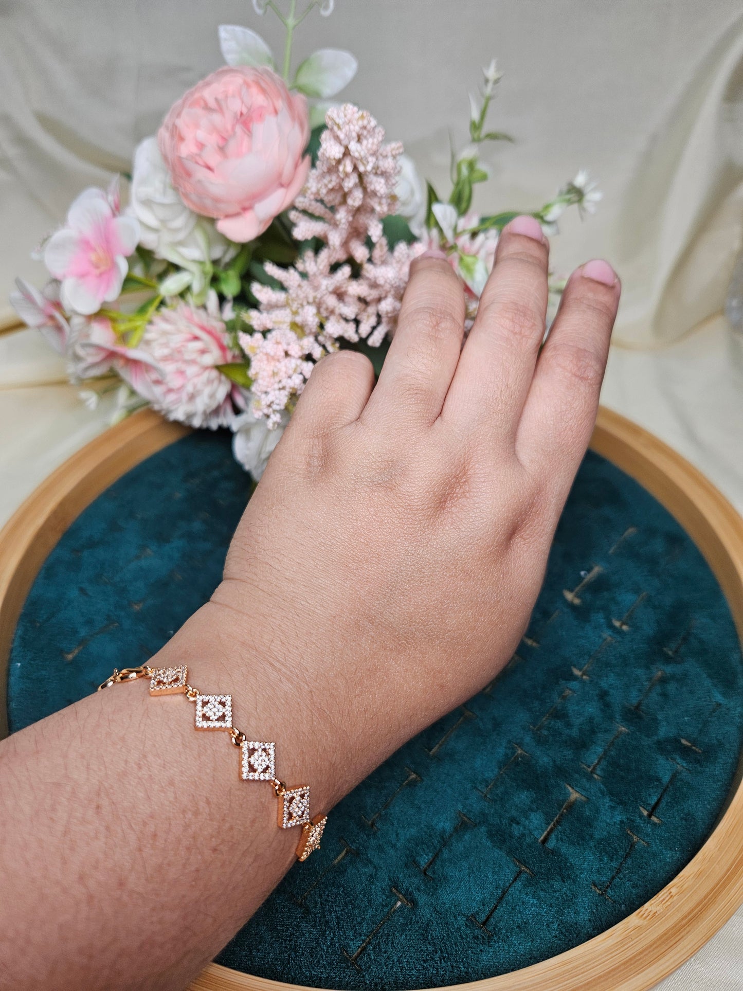 Taylor Diamond Lookalike Tennis Bracelet