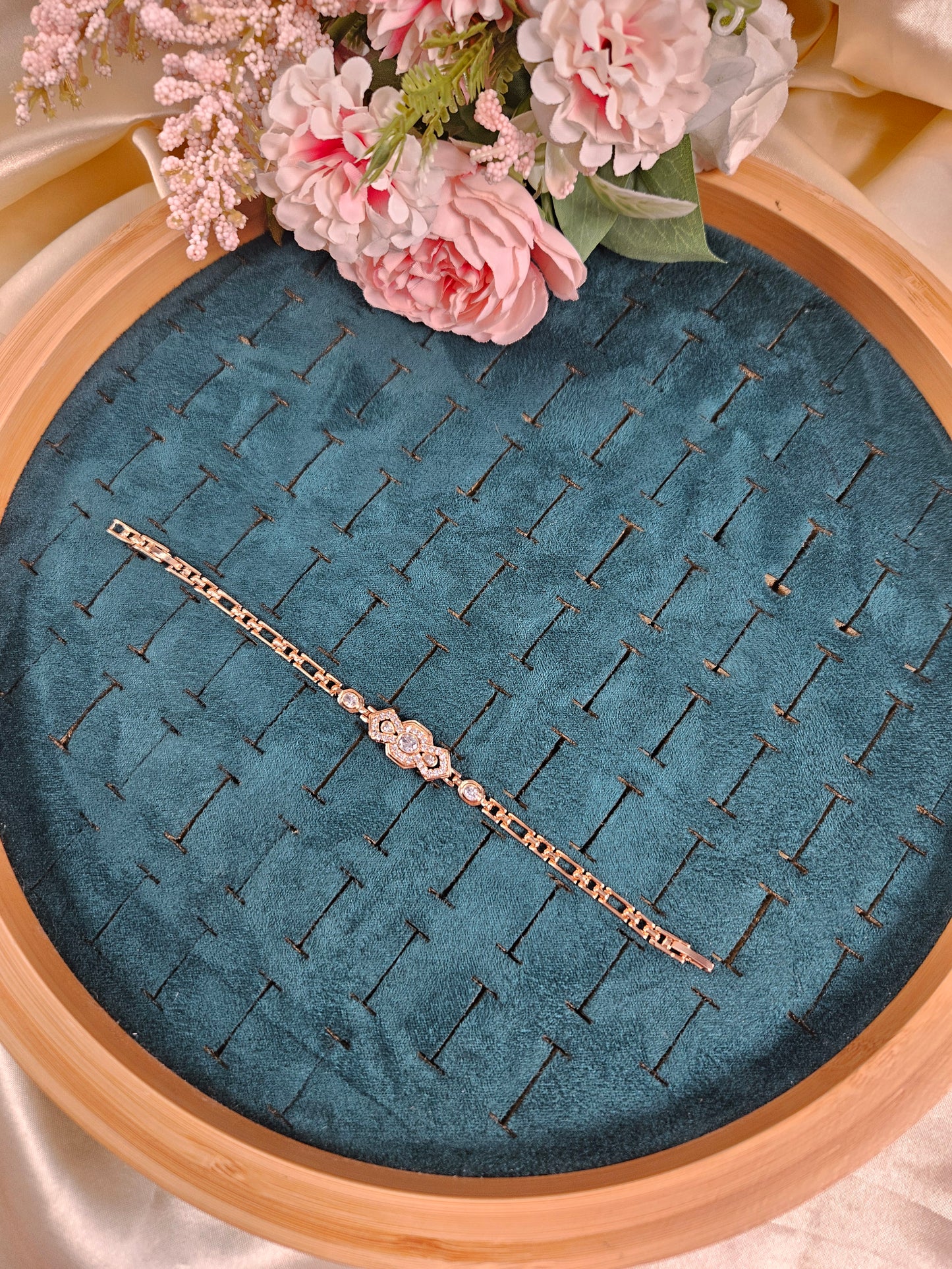 Gomez Diamond Lookalike Tennis Bracelet