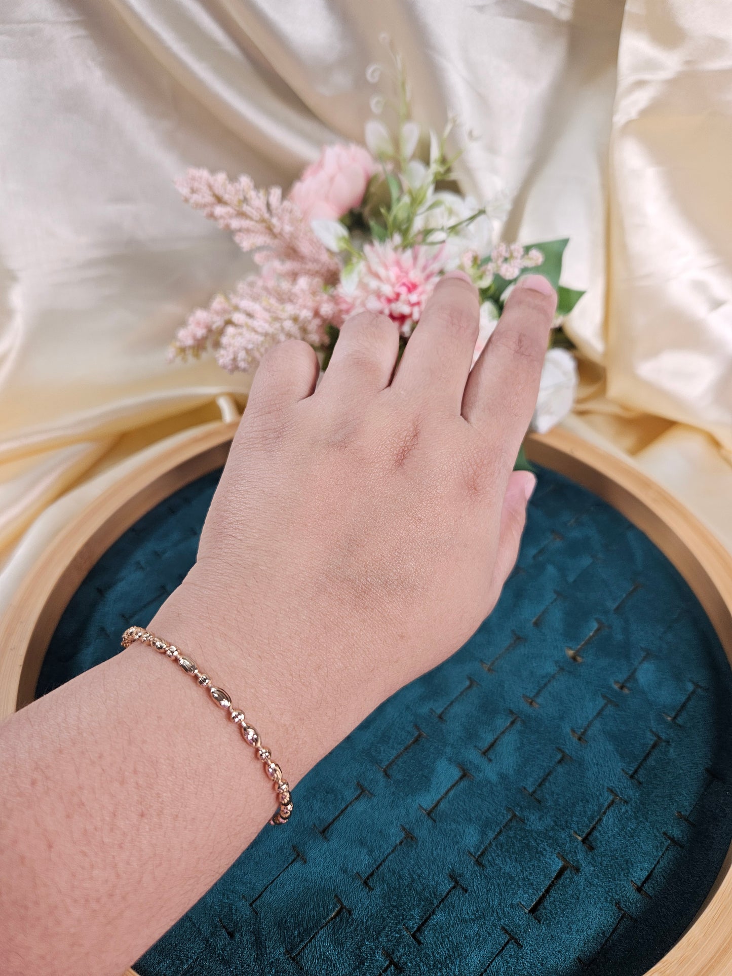 Dua Diamond Lookalike Tennis Bracelet