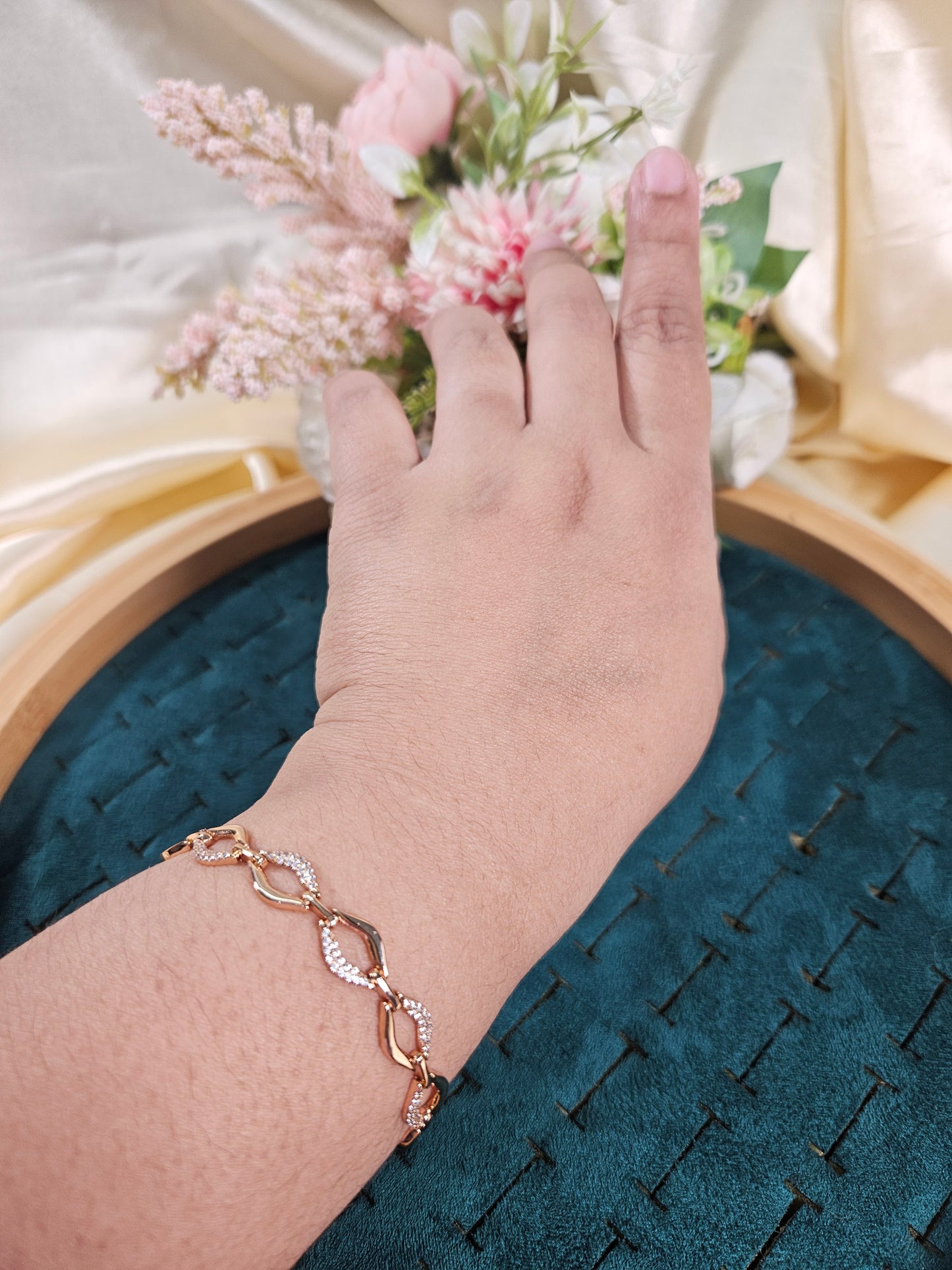 Oliva Diamond Lookalike Tennis Bracelet