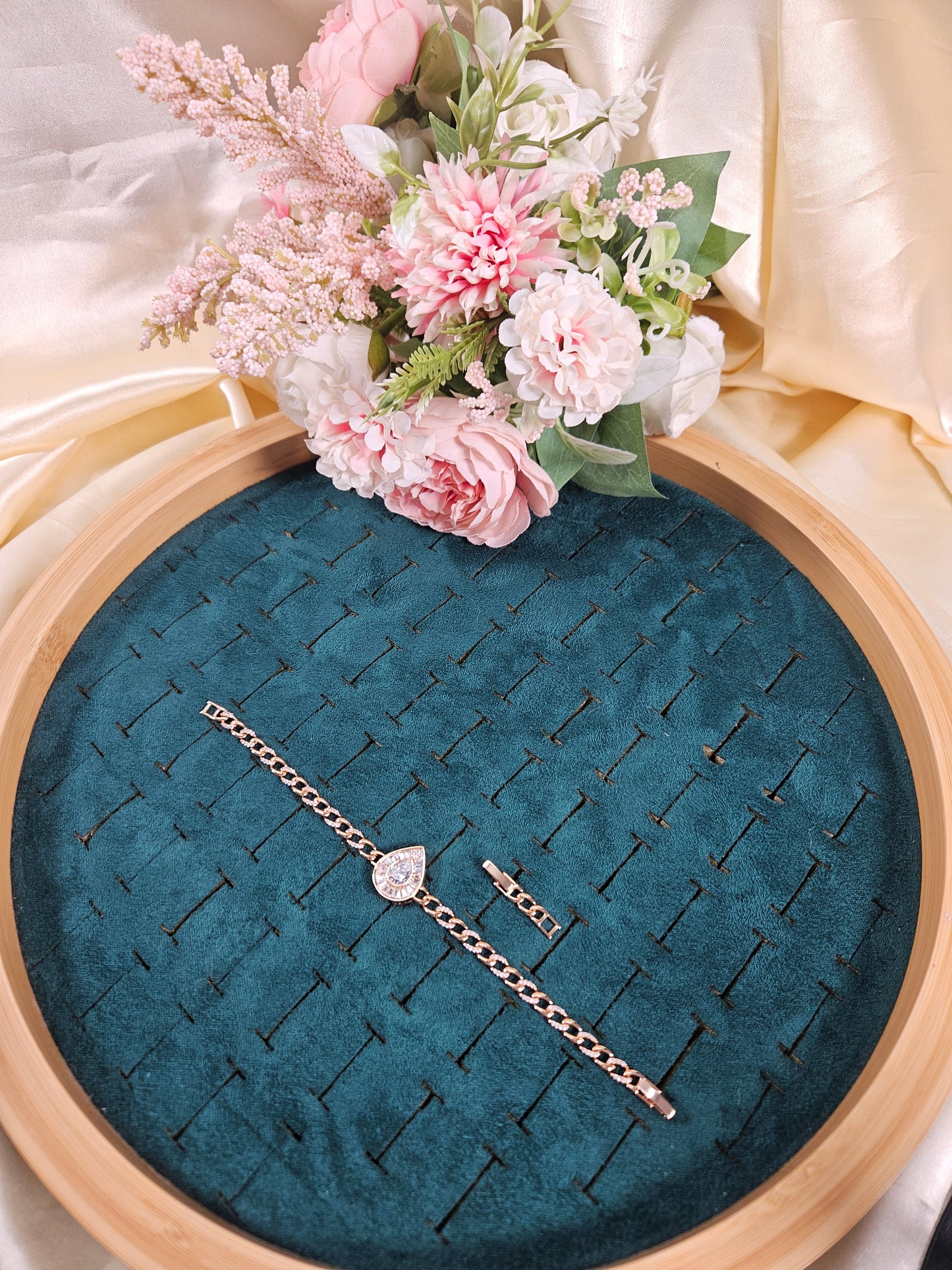 Rachel Diamond Lookalike Tennis Bracelet