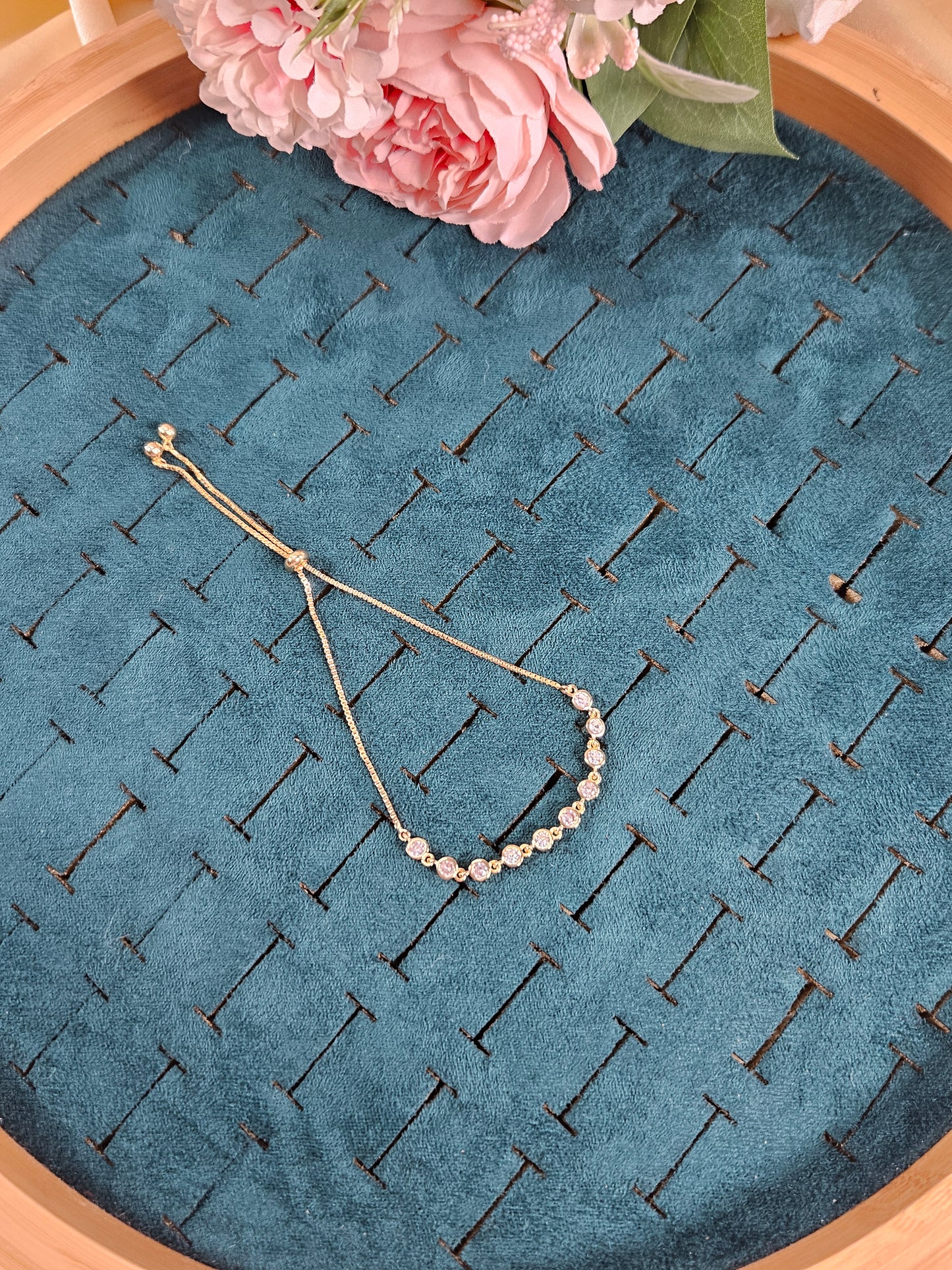 Suzane Diamond Lookalike Tennis Bracelet