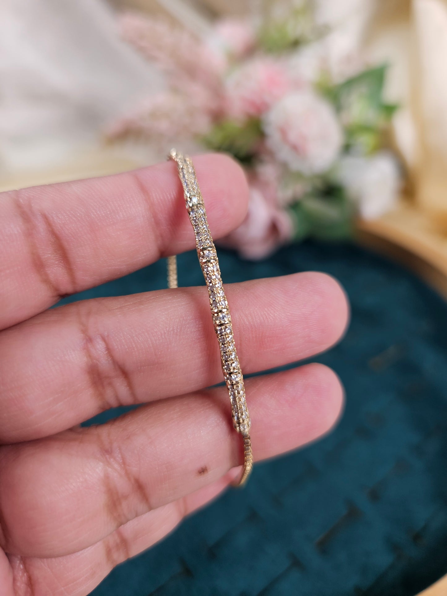 Ziva Diamond Lookalike Tennis Bracelet