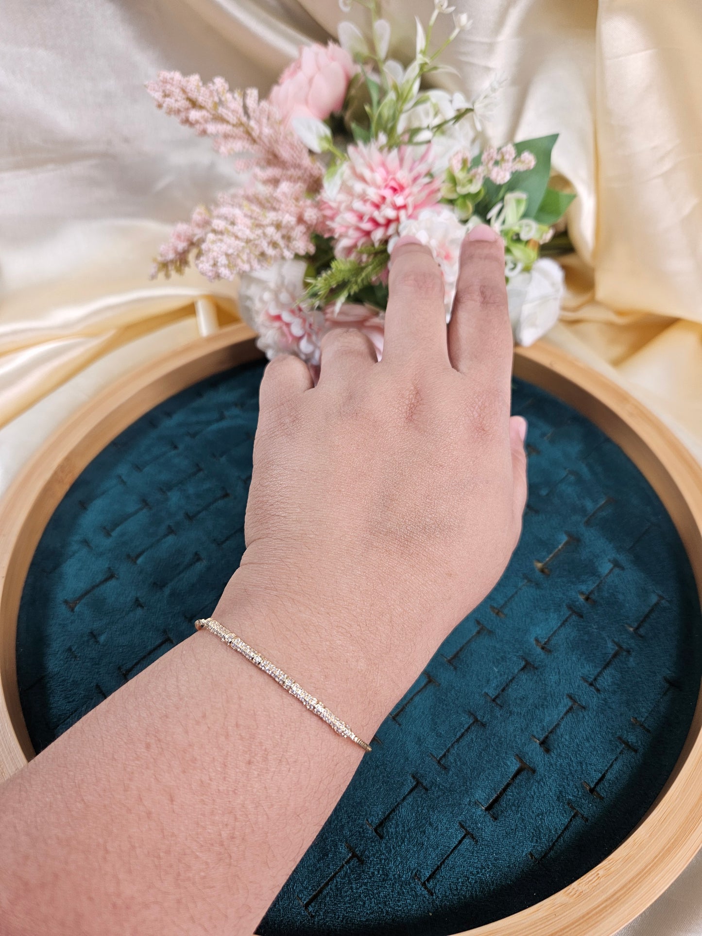 Ziva Diamond Lookalike Tennis Bracelet