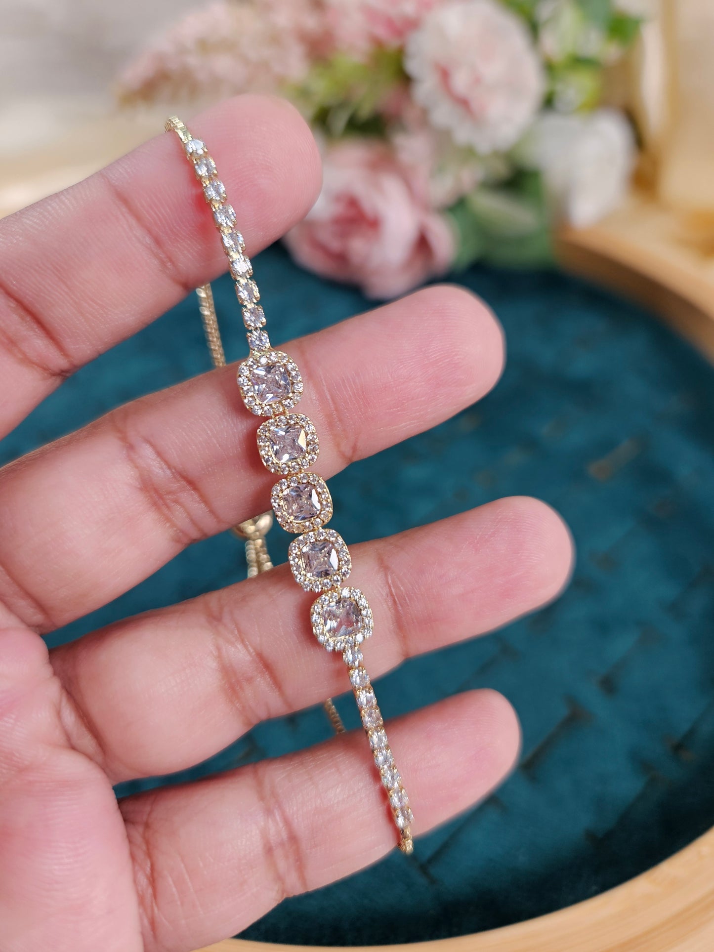 Jennifer Diamond Lookalike Tennis Bracelet