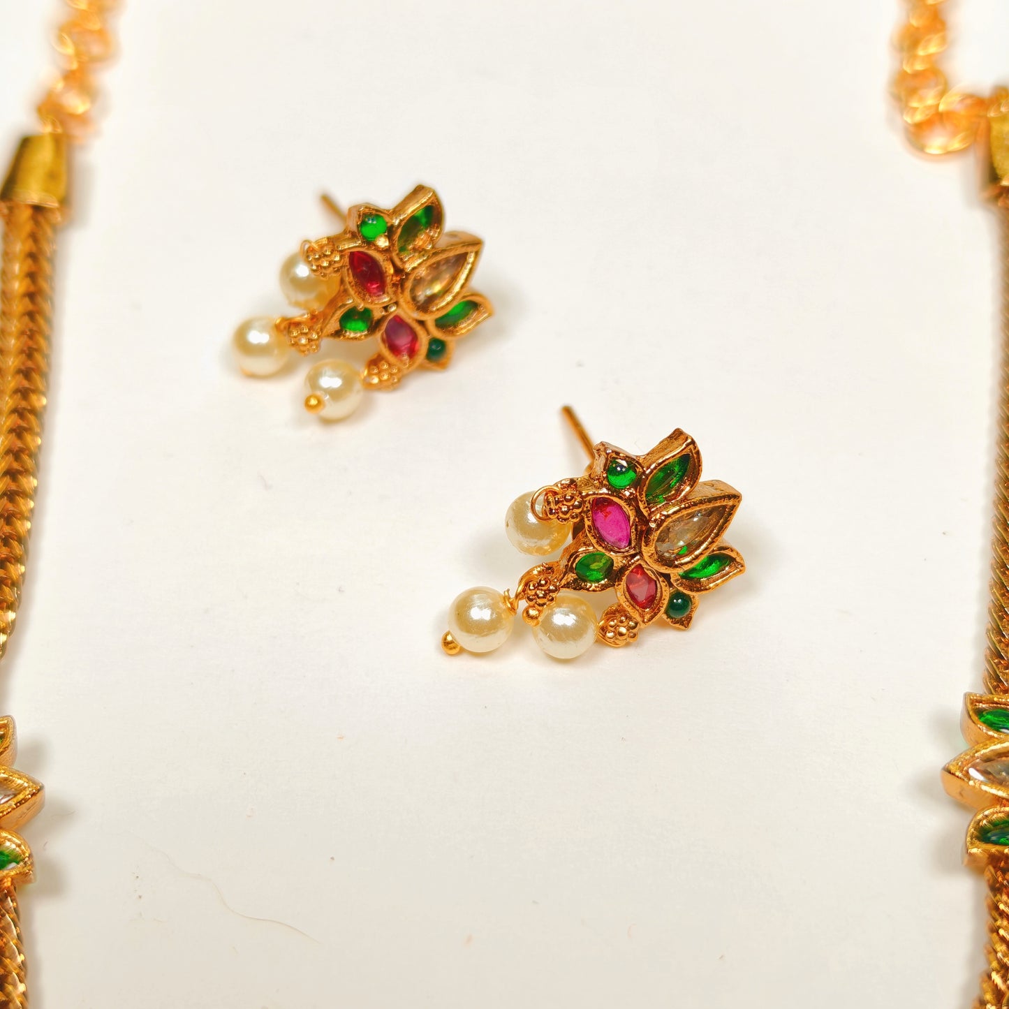 Phool Kamal Necklace Set