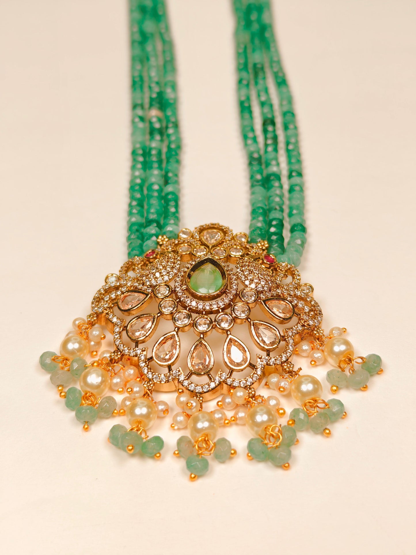 Green Shubohi Long Haram