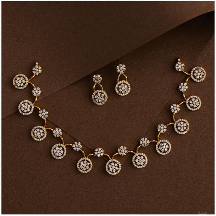 Flora Diamond Neckless Set
