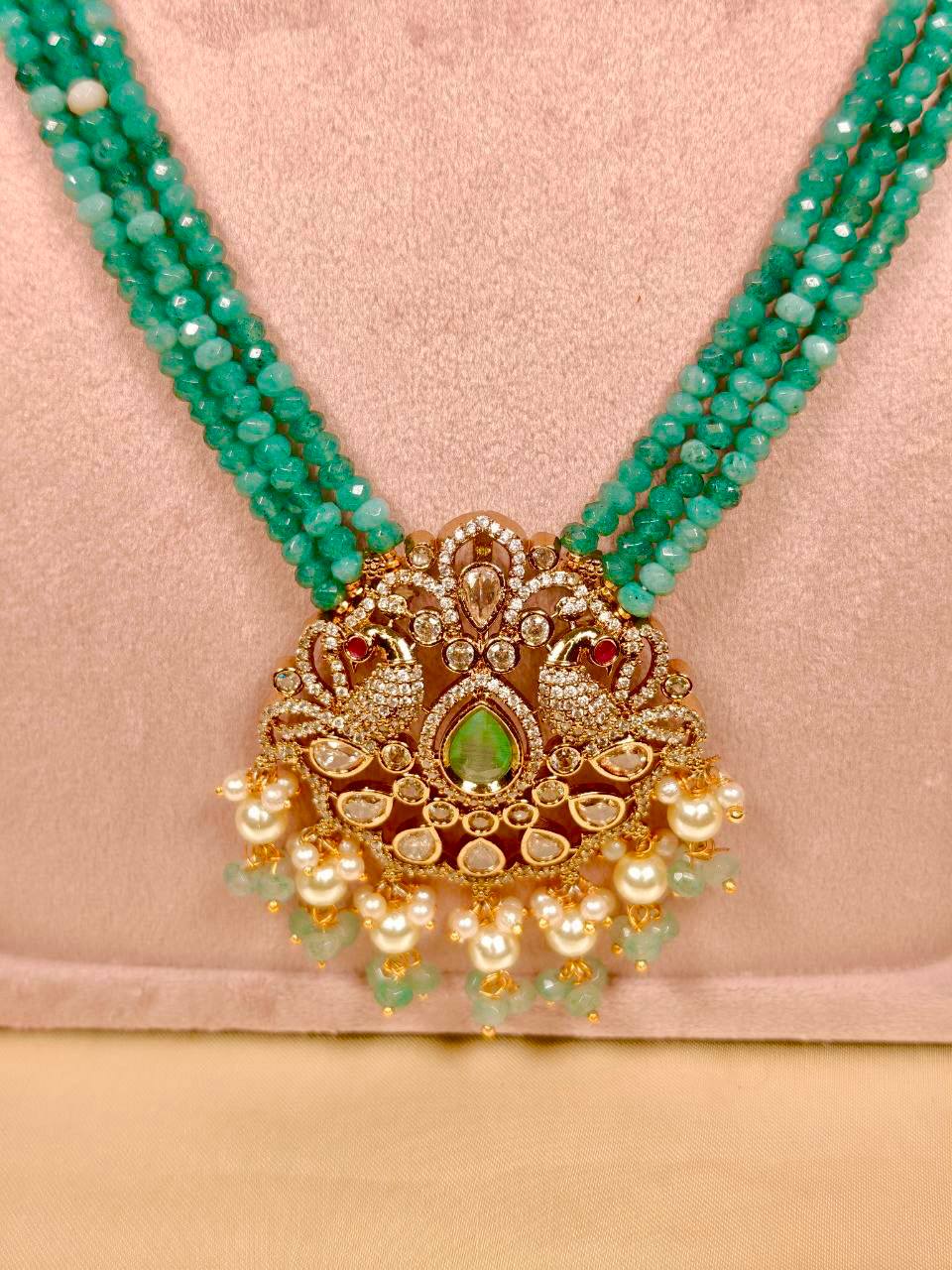 Green Shubohi Long Haram