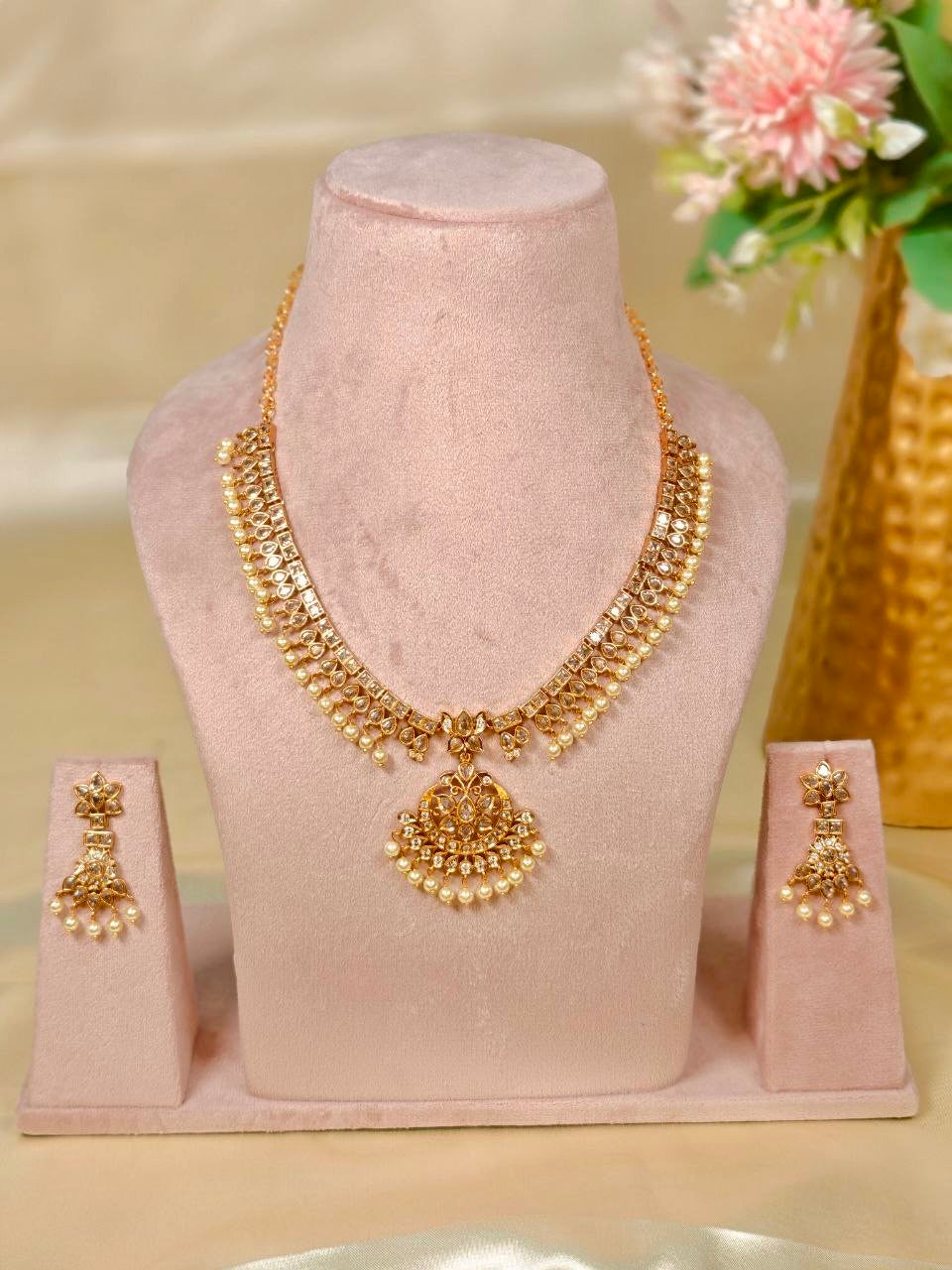 Vrinda Necklace Set