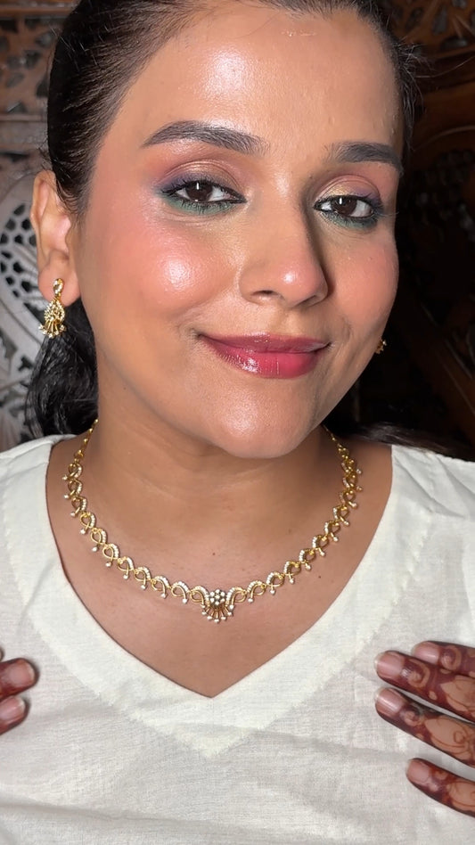 Mia Diamond Neckless Set