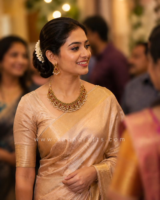 Manohari Gold Neckless Set
