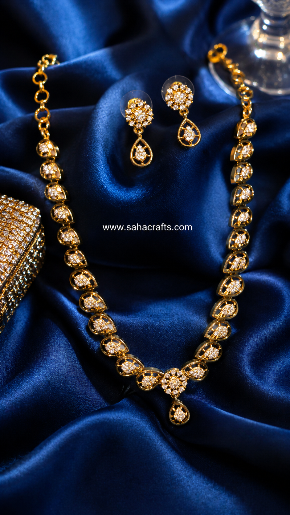 Daizy Diamond Neckless Set