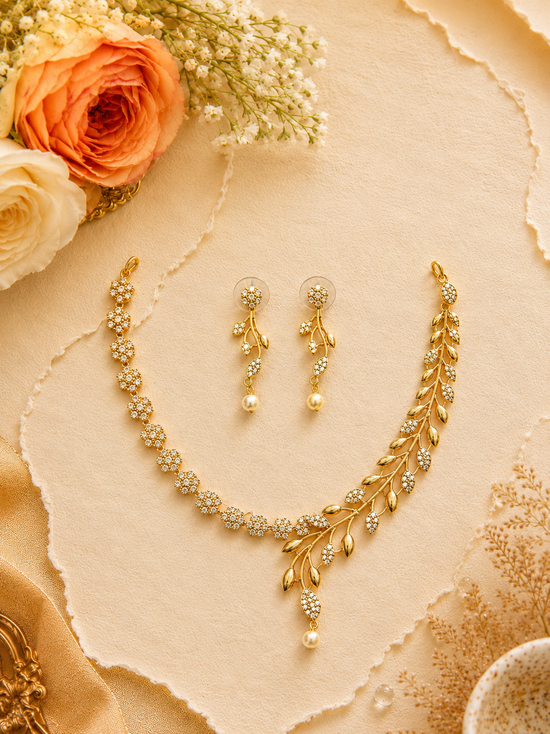 Siya Diamond Necklace Set