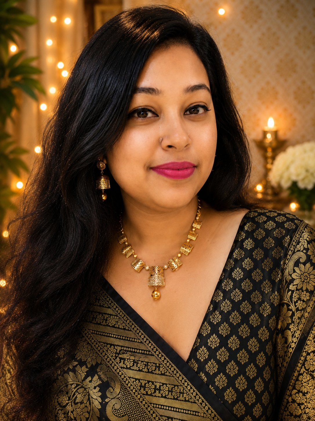 Komal Diamond Neckless Set