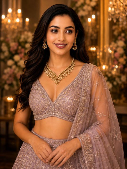 Elsa Gold Neckless Set