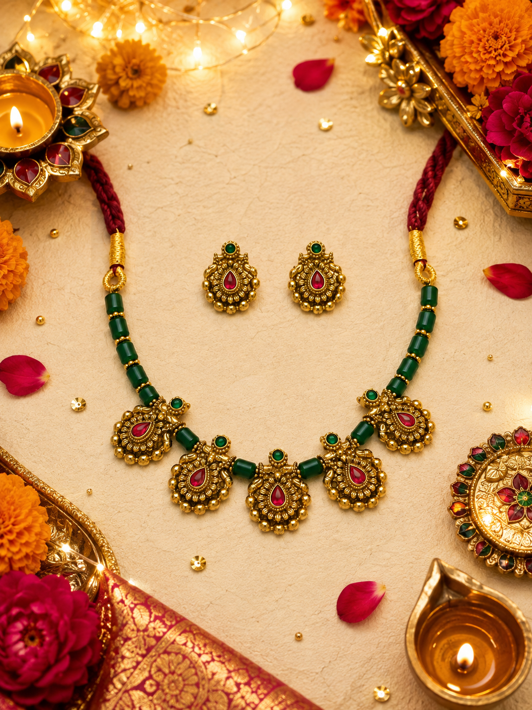 Kaashi Neckless Set