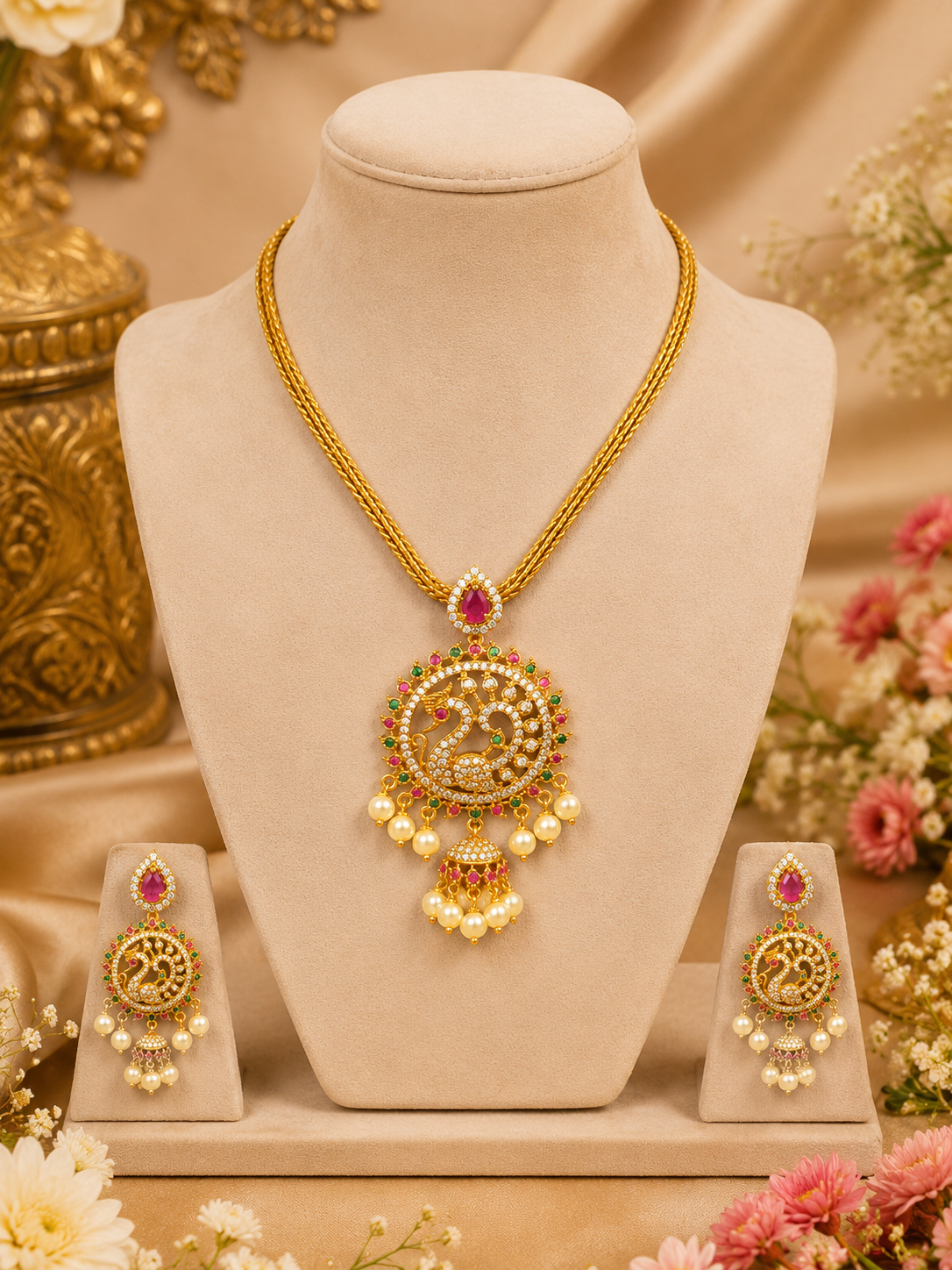 Pakhizaa Pendant Set