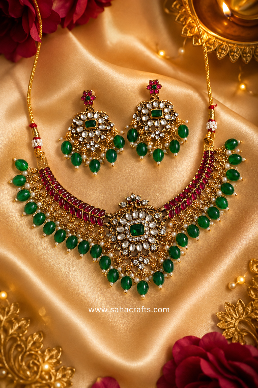 Gayatri Neckless Set