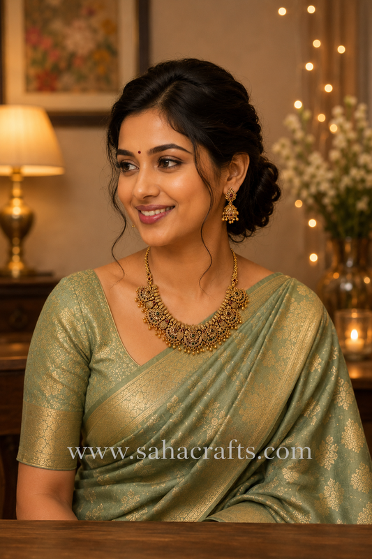 Raani Gold Neckless Set