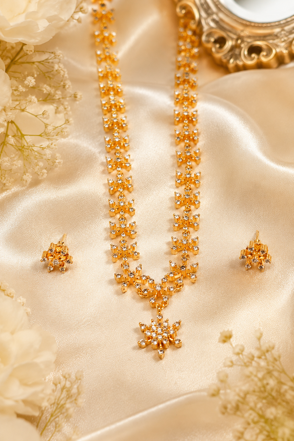 Rudrani Long Haram Set
