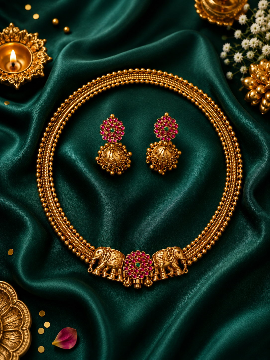 Matangi Gold Neckless Set