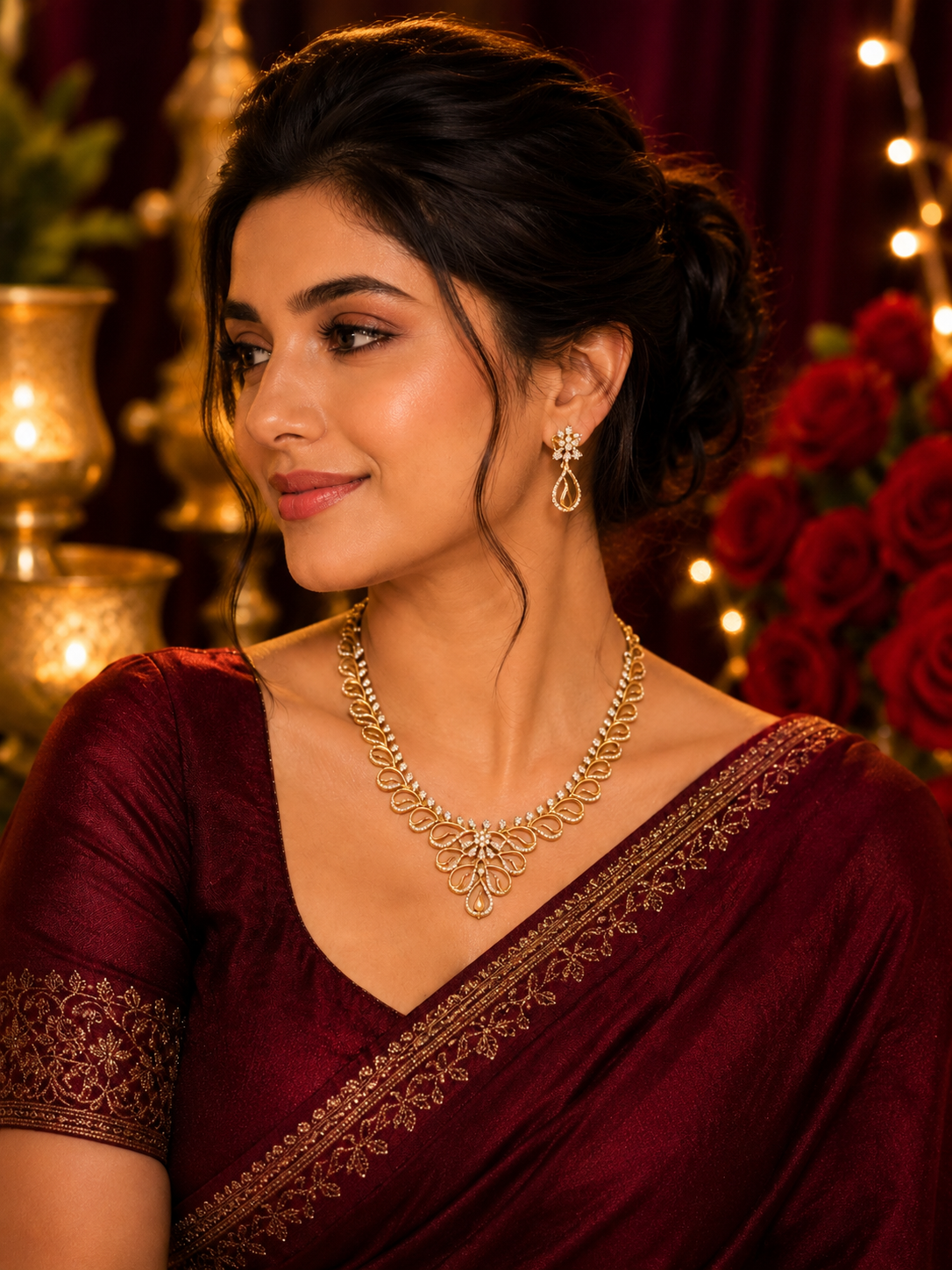 Suhani Diamond Neckless Set