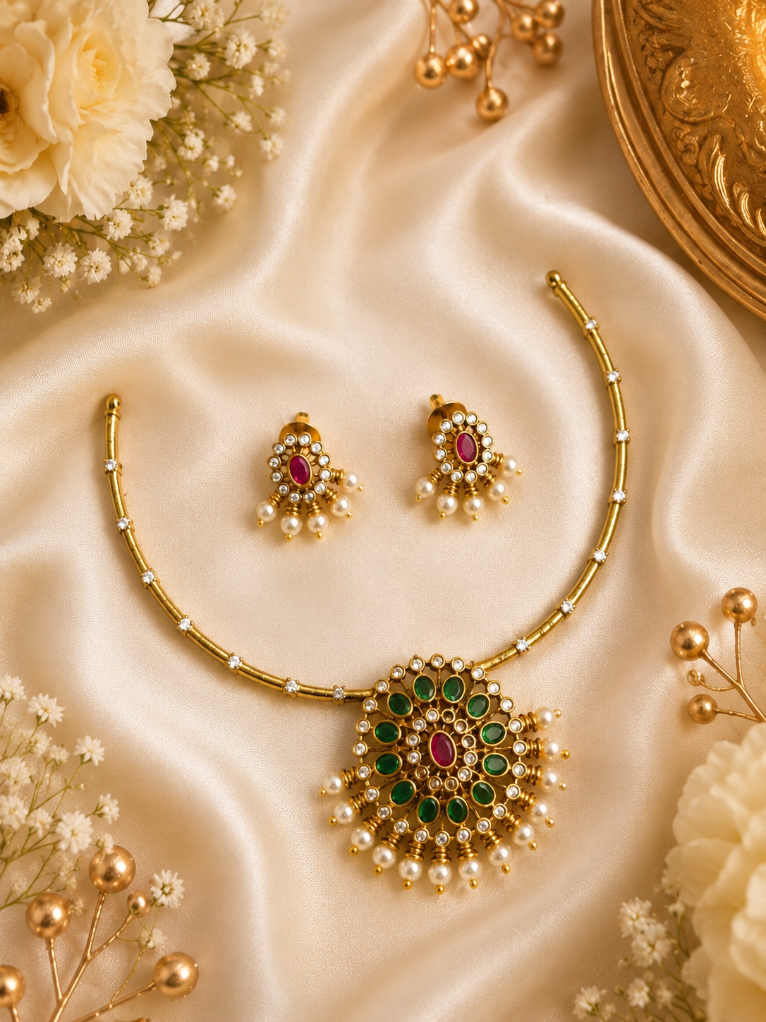 Maya Gold Hasli Set
