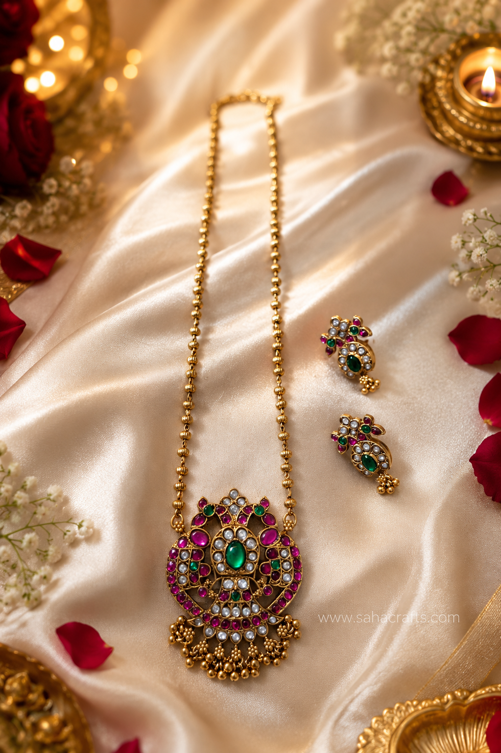 Ajanta Pendant Set
