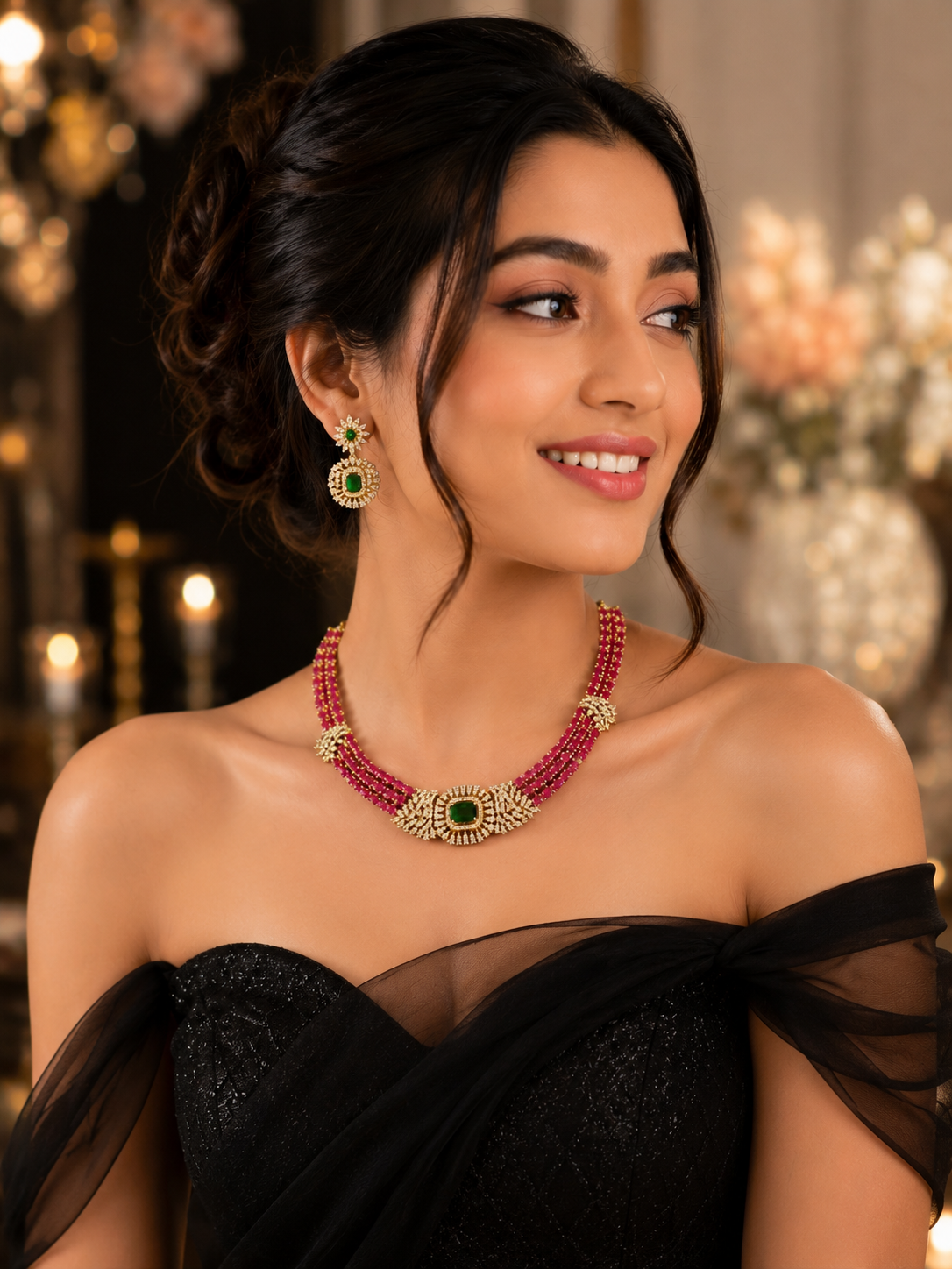 Jaspreet Neckless Set