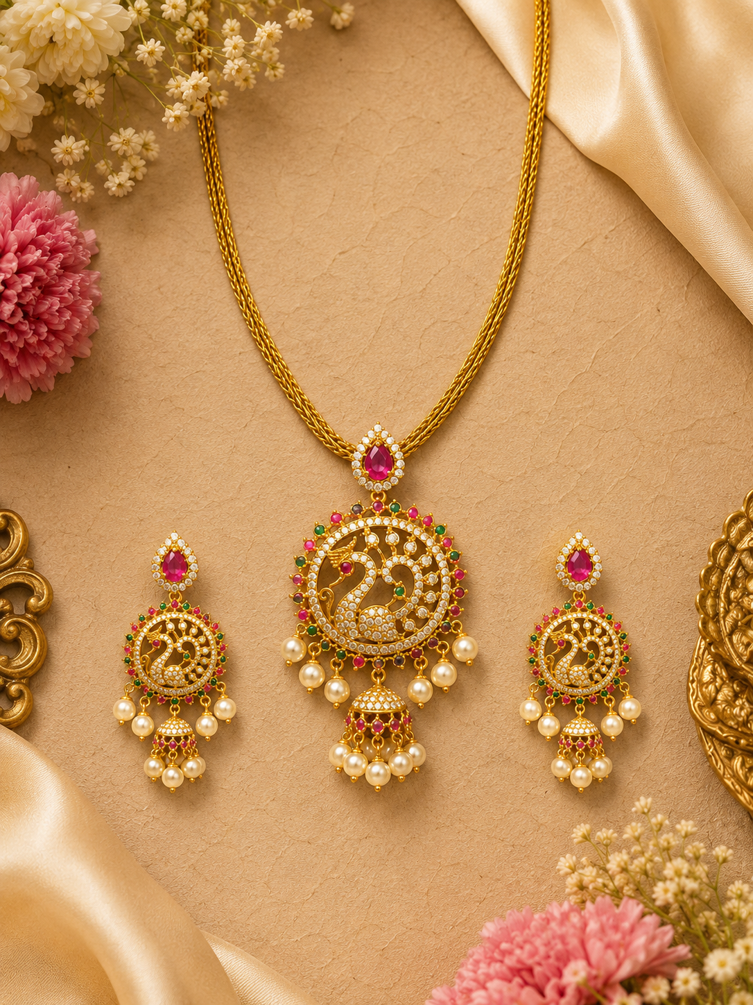 Pakhizaa Pendant Set