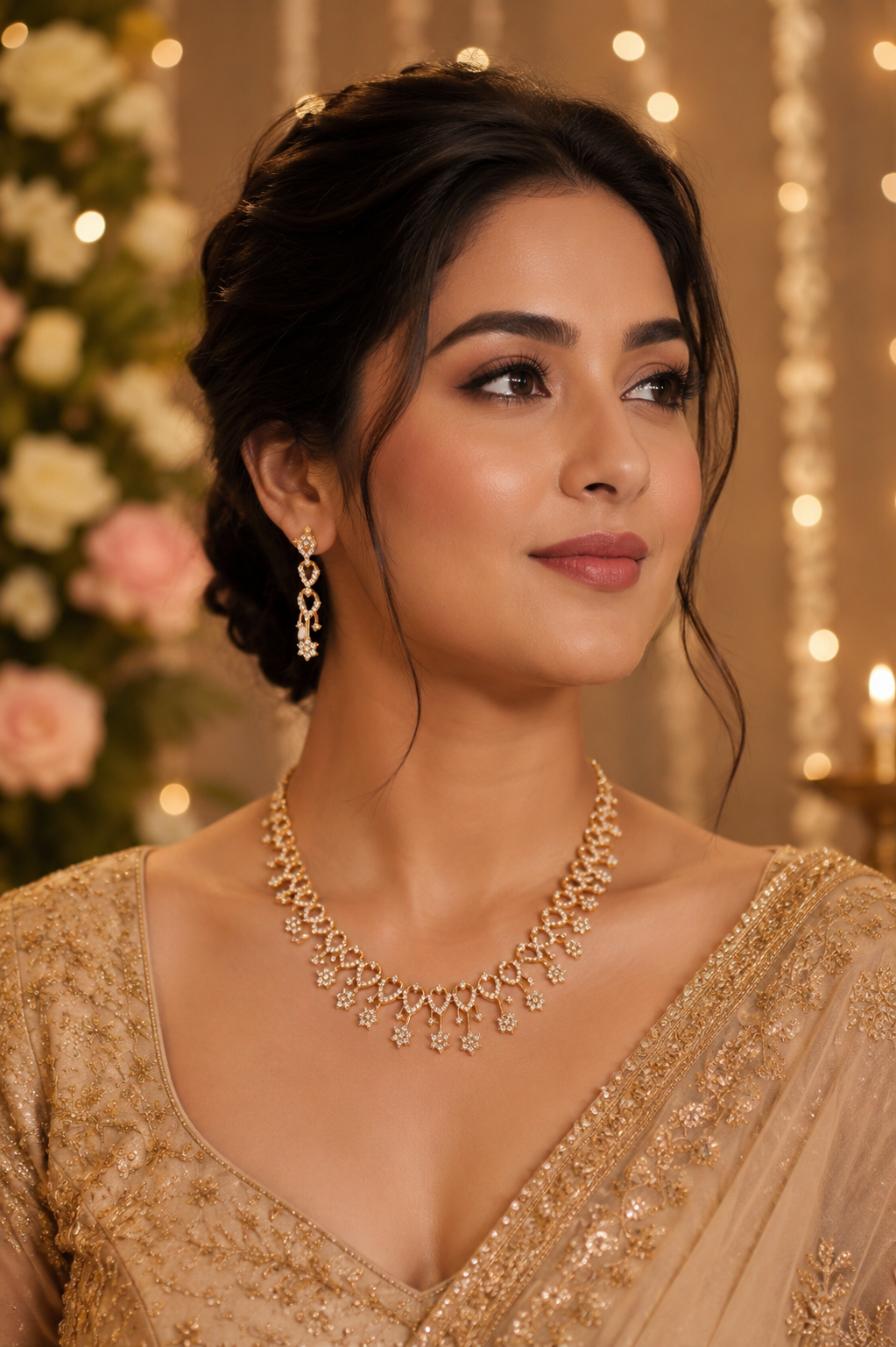 Sharvari Necklace Set