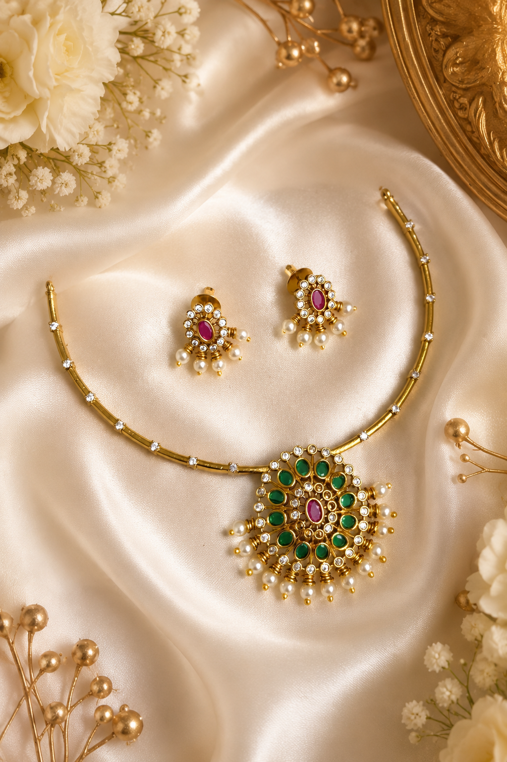 Maya Gold Hasli Set