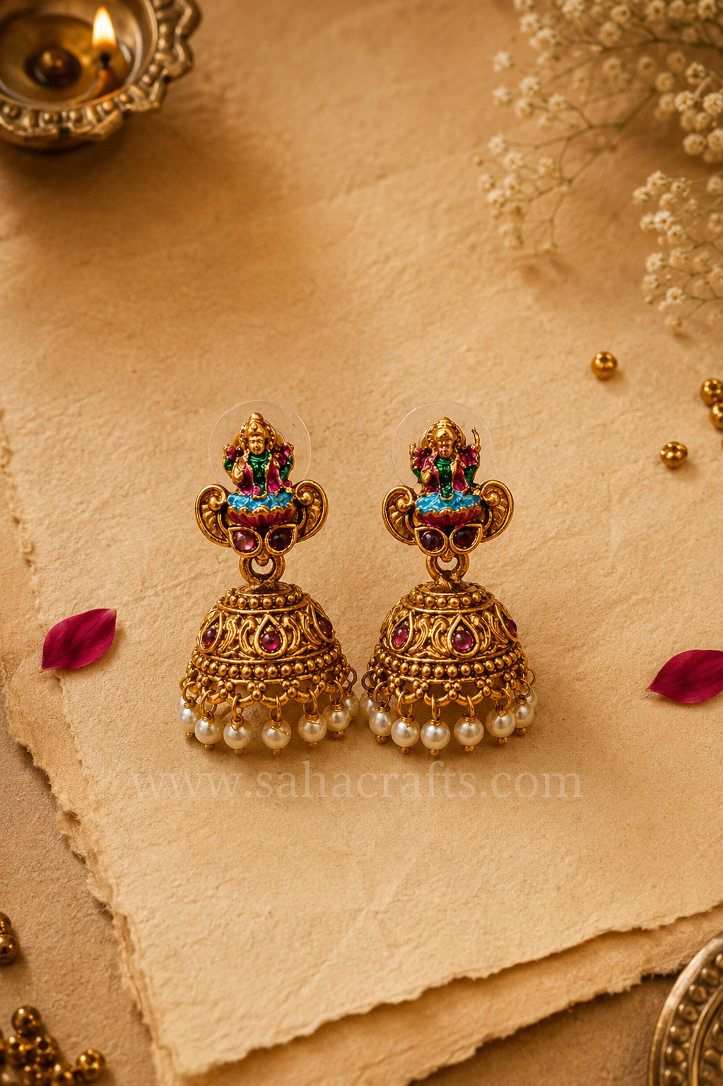 Satyabhama Pendant Set