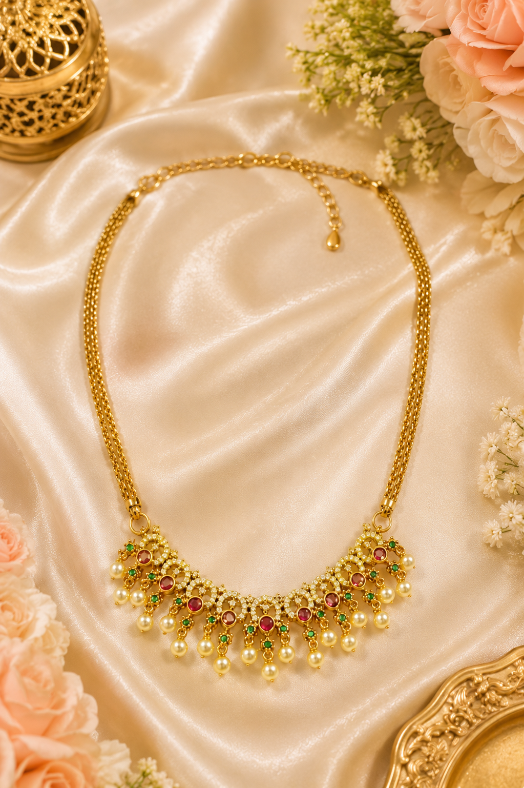 Nitya Choker (Earrings are not included)