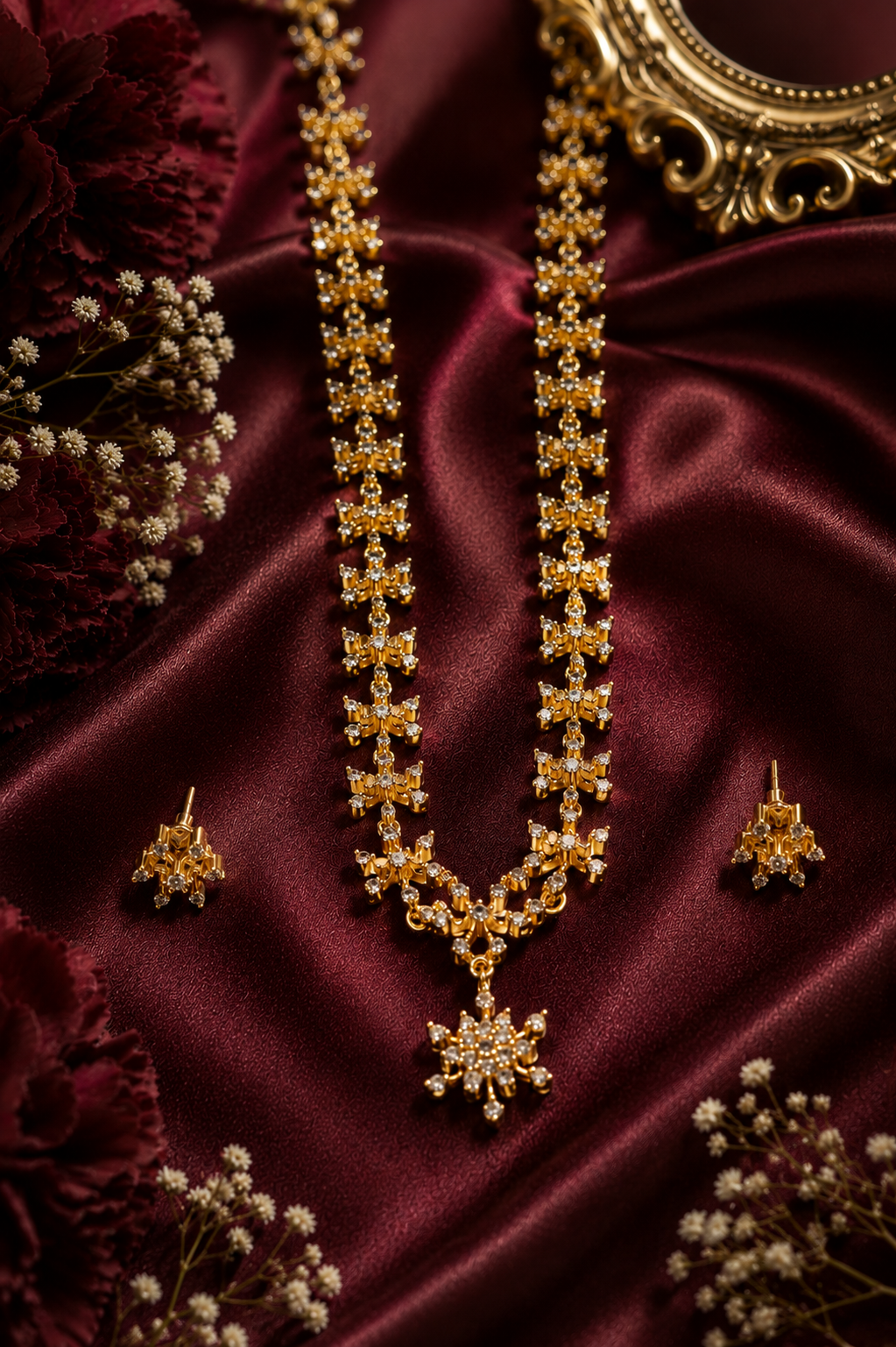 Rudrani Long Haram Set