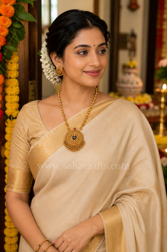Gauri Pendant Set