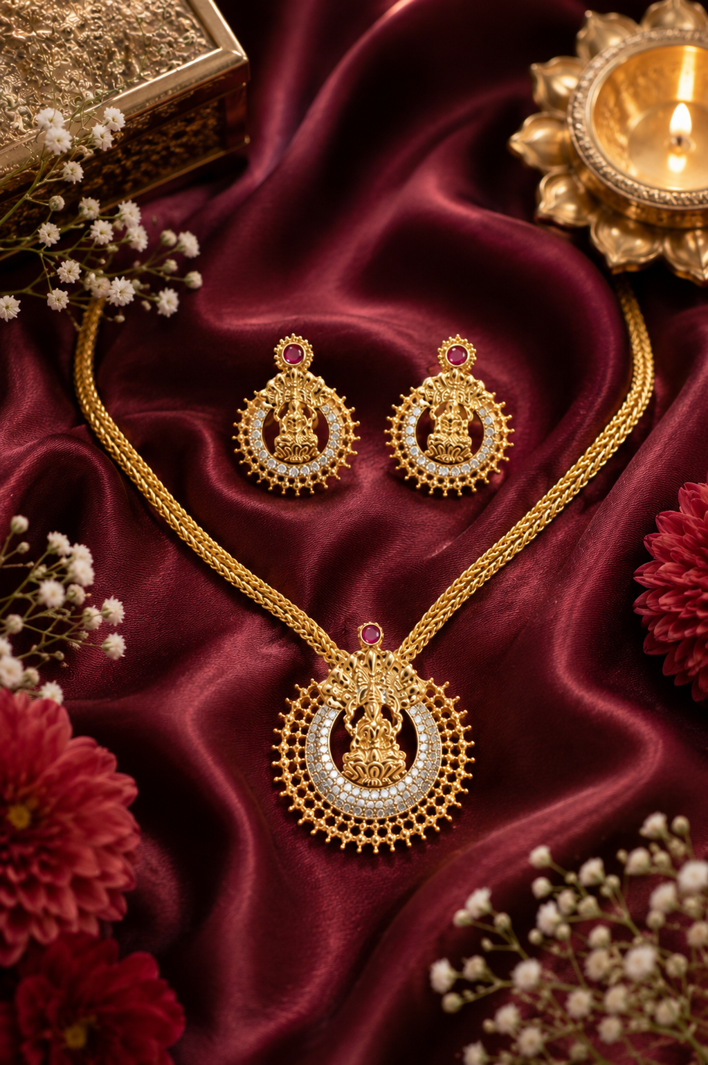 Sundari Pendant Set