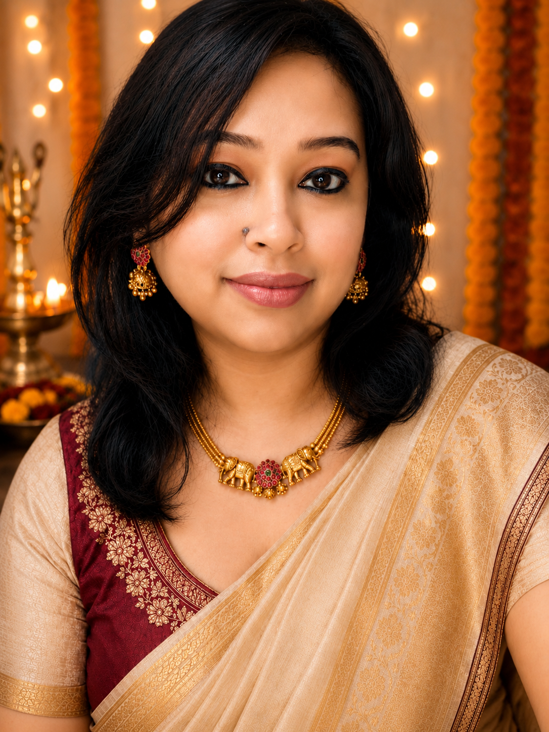 Matangi Gold Neckless Set